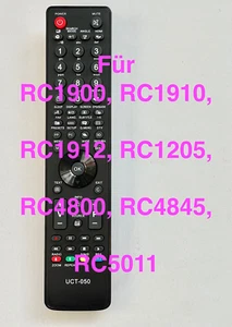 😀Ersatz für Original Fernbedienung Telefunken, Sharp, Finnlux, Luxor - Bild 1 von 4