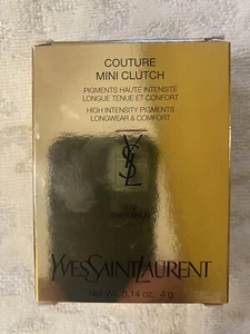 YVES SAINT LAURENT Couture Mini Clutch Eye Shadows Palette #710 Over Burn 4g NEW - Picture 1 of 3