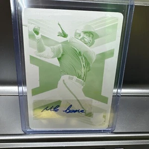 Mike Boeve auto 1/1 Elite Extra #116 Printing Plate 2023 - Picture 1 of 3
