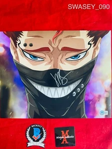¡FOTO FIRMADA DE JOHN SWASEY 11x14 AUTOGRAFIADA! ¡TRÉBOL NEGRO! ¡AUTENTICIDAD BECKETT! ¡ANIME! - Imagen 1 de 1