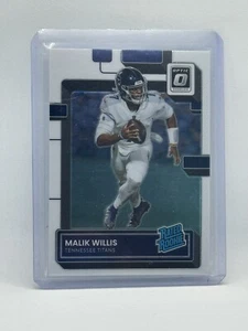 Malik Willis Rookie 2022 Donruss Optic #203 Tennessee Titans - Picture 1 of 2