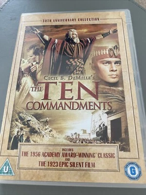 The Ten Commandments - 3 DVDs 📀 - VGC - - Image 1 of 4