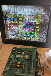 Jungle Land CGA Cherry Master tablero de juego - Imagen 1 de 1