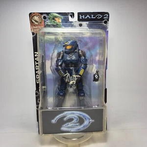 2004 Joyride Halo 2 Limited Edition SPARTAN Blue w/Yellow Accents Dual SMG - MOC - Bild 1 von 8