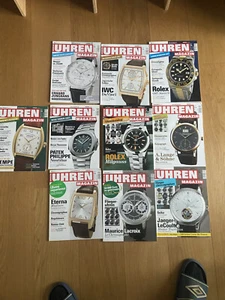 Sammlung Uhrenmagazin Uhren-Magazin 2007 kompl. Jahrgang 10 Hefte, Preisführer - Bild 1 von 3