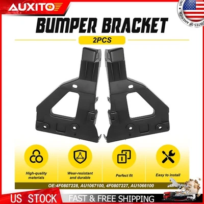 Juego de soportes de parachoques delanteros izquierdo y derecho Audi A6 Quattro 2005-2011 A6 Foto 1 de 4