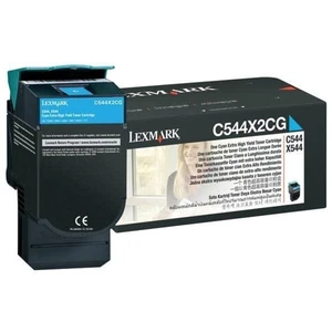Original Lexmark Tonerkassette Cyan mit extra hoher Kapazität, 4000 Kapazität (C544X2CG) - Bild 1 von 1