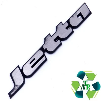 93-98 Volkswagen Jetta Trunk Emblem Logo OEM 1HM-853-687-AC-GX2 Rear Badge 96 97 - Image 1 of 2