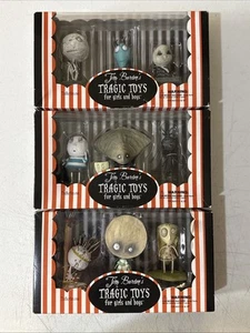 Tim Burton’s Tragic Toys For Girls & Boys #2, #3, #4 Set Of 9 - NEW NIB - Picture 1 of 13