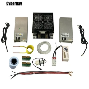 Calentador de inducción 5KW/5000W máquina de calefacción por inducción con interruptor de aire de crisol de 70ML - Imagen 1 de 5