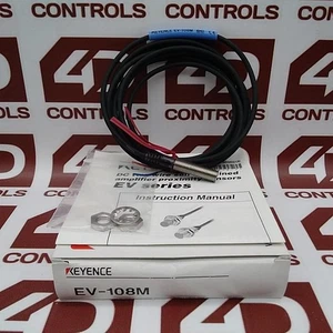 EV-108M | Keyence | Inductive Proximity Sensor, M8, 12-24VDC, Opened - Picture 1 of 1