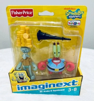 Nuevo Imaginext Mr Krabs & Squidward Toys R Us 2012 exclusivo Foto 1 de 4