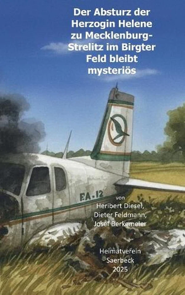 Der Absturz der Herzogin Helene zu Mecklenburg-Strelitz im Birgter Feld bleibt m - Image 1 of 1