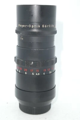 Meyer Optik Gorlitz Telemegor 180mm f/5.5 Lens - M42 - 15 Blade Aperture - Bokeh - Image 1 of 4