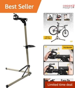 Bike Repair Stand | Aluminum Lightweight 55 lbs Capacity Adjustable Home Use - Picture 1 of 9