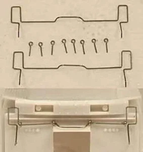 Cal Scale H.O. Scale 190-522 Coupler Lift Bars -- For EMD GP & SD Units - 1 Pair - Picture 1 of 1