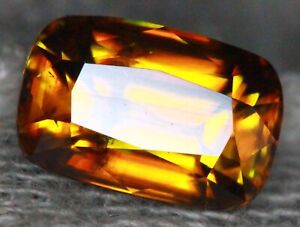 2.30 CT Rarest Color Change Natural Sphene/Titanite Cut Gemstone @pak See video