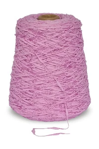 20€/Kg 🌟 Pompon Garn • ROSA • NM 3,1 • Effektgarn Caramella Kone 20437 - Bild 1 von 1