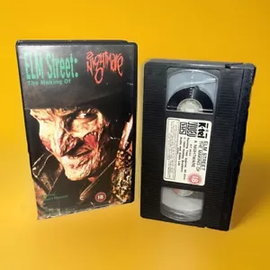 The Making Of A Nightmare On Elm Street 1989 VHS Video Tape Rare - TESTED ✅ - Picture 1 of 10