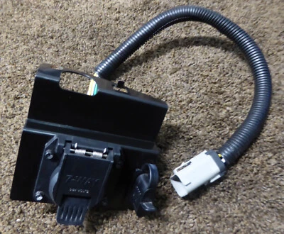 Conjunto de enchufe de cableado de enganche de remolque de 4 y 7 pines para Ford F-250 F-350 1999-2001 Foto 1 de 4