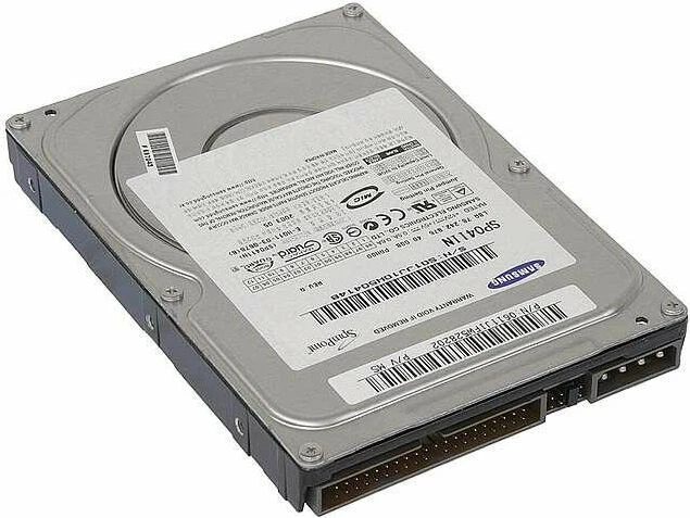 Samsung SpinPoint 40GB,Internal,7200 RPM, IDE (3.5") (SP0401N) Desktop HDD - Image 1 of 1