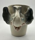 Novelty Ceramic Elephant Face 3D Embossed Mug - Novelty Mugs - 300ml