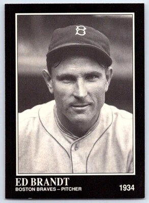 1991 Conlon Collection TSN Ed Brandt Boston Braves #298 - Image 1 of 2