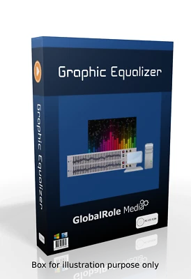 Graphic equalizer virtual soundcard software program for windows desktop lapt PC - Image 1 of 4