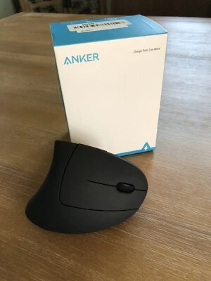Anker A7852011 Wireless Vertical Ergonomic Optical Mouse - Image 1 of 3