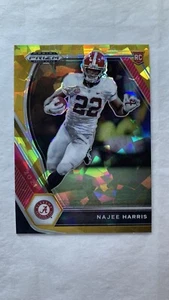 2021 Panini Prizm Draft Picks #102 Najee Harris Gold Ice RC Rookie - Picture 1 of 2