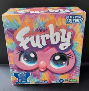 FURBY PLUSH INTERACTIVE TOY TIE DYE (F8900) 2024 - BRAND NEW IN BOX SEALED - Picture 1 of 9