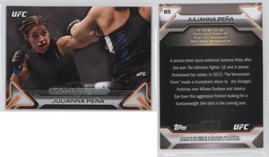 2016 Topps UFC Knockout Julianna Pena #85