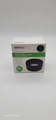 Vivitar 58mm .43x Wide Angle Lens W/ Removable Macro (V58W) For 58mm Camera Lens - Image 1 of 4