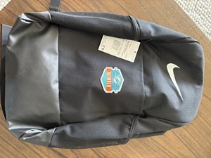 Miami Dolphins 2024 Member Black Nike Laptop Backpack - Picture 1 of 1