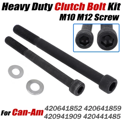 For Can Am V-twin Clutch Bolts M10 M12 Outlander Commander Renegade Maverick Max - Image 1 of 4