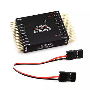 For Futaba For Frsky Transmitter PWM Converters 16CH SBUS to PWM/PPM Decoder New - Picture 1 of 7