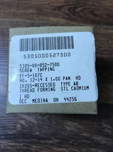 85 Vintage GI OEC Cross-Recessed Tapping Screws, #12-14 X 1 Inch, Phiiliips Head - Picture 1 of 5