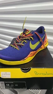 Nike Kobe 8 System VIII ‘Barcelona Tiger’ 12 Deep Royal Blue Size 12 - Picture 1 of 1