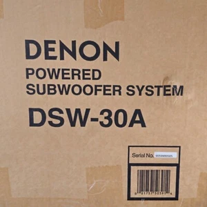 NUOVISSIMA SCATOLA APERTA: Denon DSW-30A - Subwoofer 8" - Foto 1 di 6