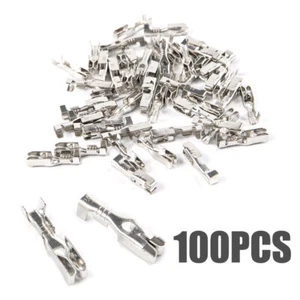 100x Car Insurance Fuse Holder Terminal Meter Fuse Box Terminals Connector Tool - Picture 1 of 12