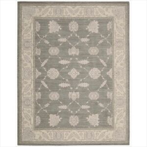 Nourison 11449 New Horizon Area Rug Collection Pewter 2 ft 6 in. X 8 ft Runner