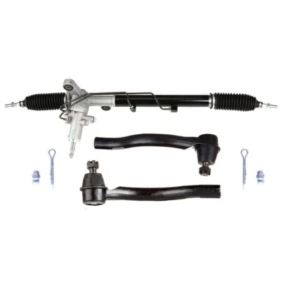 Power Steering Rack And Pinion +Outer Tie Rod Ends For 06-10 Honda Civic 1.8L Foto 1 de 4