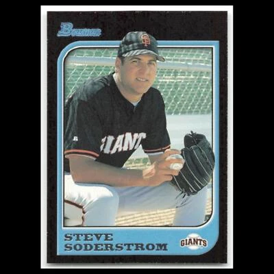 Steve Soderstrom #357 1997 Bowman San Francisco Giants Baseball Card MLB NM - Image 1 of 3