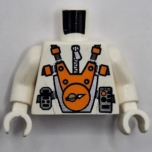 Lego Minifigure Figure White Torso Mars Mission Space 973pb0435c01 - Picture 1 of 1