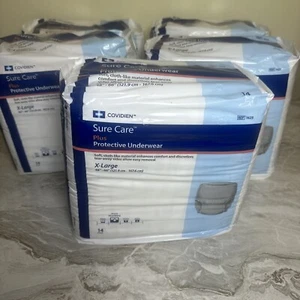Covidien Sure Care Plus Select Adult Disposable Underwear X-Large 1560P 70 Ct - Picture 1 of 4
