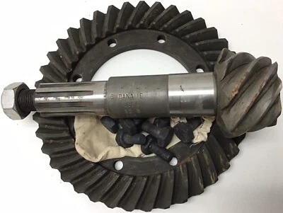 Vintage Dana 4.88 Anel e Pinhão Compatível com Jeeps da Segunda Guerra Mundial MB GPW P/N 801925 N.O.S - Imagem 1 de 4