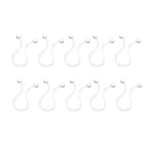 30Pc Cable Organizers Office USB Adjustable Cord Clip Charging Ties New - Picture 1 of 6
