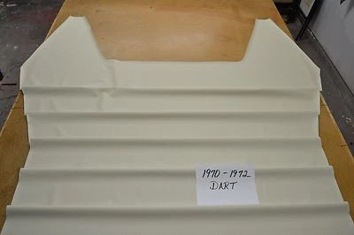 1970 70 1971 71 1972 72 Dodge Dart techo rígido blanco roto hecho en Estados Unidos Foto 1 de 2