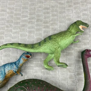 1988 Safari Ltd Tyrannosaurus Rex Wild Safari Prehistoric World Dinosaur 11" Lot - Picture 1 of 11