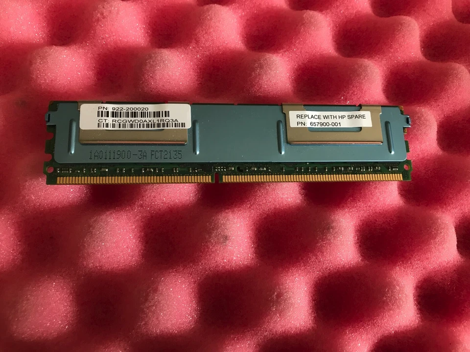 GENUINE HP 4GB 657900-001 Server Memory (INC VAT) - Image 1 of 1